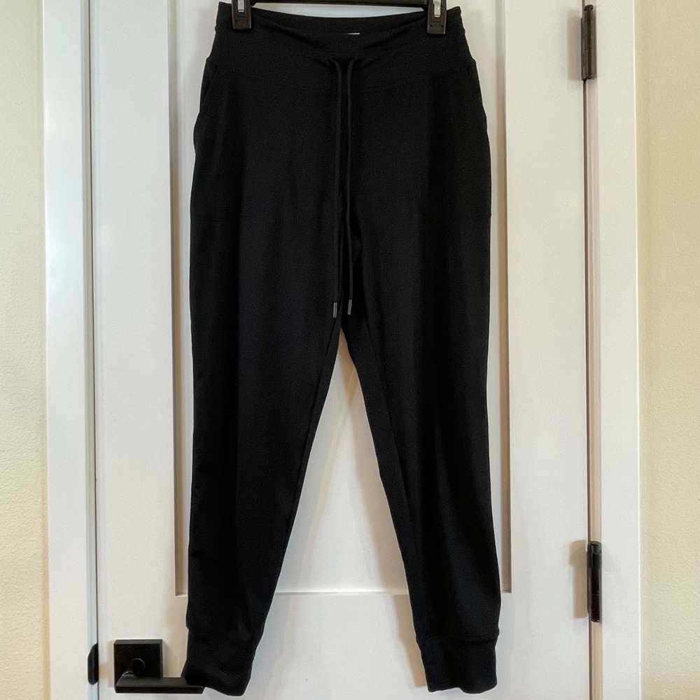 LOLE Womens Black Yoga Pant Jogger Athletic Athleisure Small S loungewear
